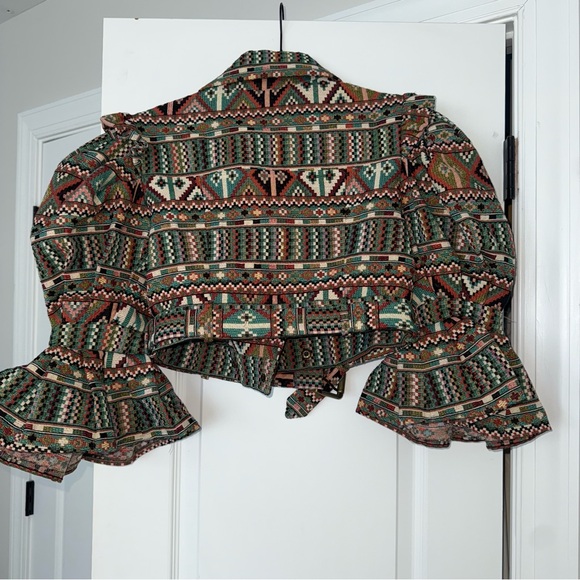 Autumn Adeigbo Cropped Jacket - Picture 4 of 5